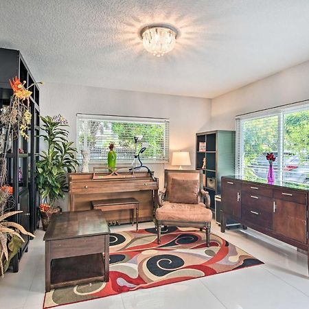 Shady And Eclectic Fort Lauderdale Dwelling With Yard! المظهر الخارجي الصورة