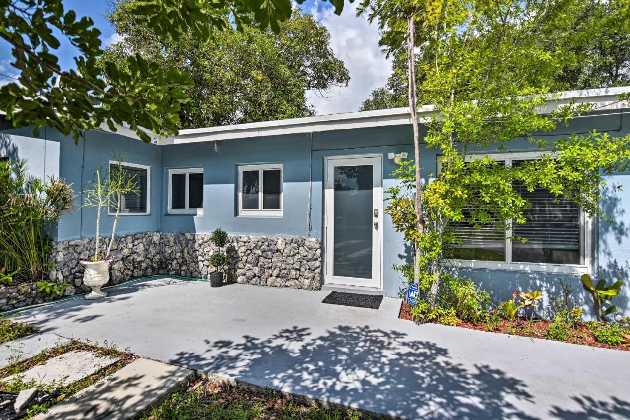 Shady And Eclectic Fort Lauderdale Dwelling With Yard! المظهر الخارجي الصورة