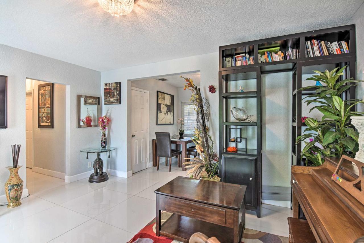 Shady And Eclectic Fort Lauderdale Dwelling With Yard! المظهر الخارجي الصورة